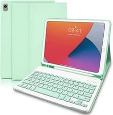 Image of SOPPY Bluetooth Keyboard Case for iPad 7th/8th/9th Gen 10.2-inch, Air 3 & Pro 10