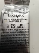 Image of Lexmark 24 Colour Genuine Ink Cartridge - X3430, X3500, X4500, Z1400 Series