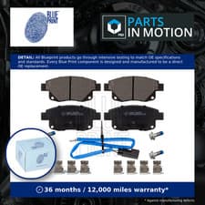 Image of Brake Pads Set Rear ADF124221 Blue Print 1371454 1433958 1530602 1554524 1560026
