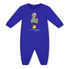 Image of Polo Ralph Lauren Bear Fleece Bodysuit – 3 Months – NWT – RRP £99 Free Delivery