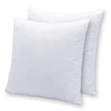 Image of White Duck Feather Cushion Bed & Sofa Insert with Duck Feather & Down Filling