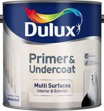 Image of Dulux Paint Primer & Undercoat Paint For Multi-Surface 250ml / 750ml / 2.5 Litre