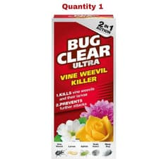 Image of Bug Clear Ultra Vine Weevil Killer 2 in 1 Action 480ml Pest Control Concentrate