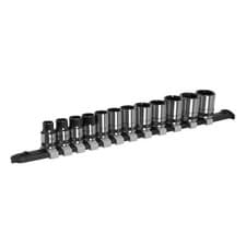 Image of Sealey Socket Set 12pc 3/8"Sq Drive Metric - Black Series - AK7992
