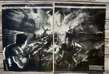 Image of Red Faction II 2 PS2 Xbox Gamecube Video Game Art 2002 Vintage Print Ad/Poster