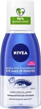 Image of NIVEA Double Effect Waterproof Eye Make-Up Remover (125 Ml), Daily Use Face