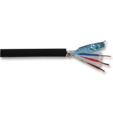 Image of Black OFC 2 Core Microphone Cable Mic Per 30 metre