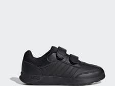 Image of Adidas Tensaur Sport 2 Low Core Black Trainers Junior UK 11.5