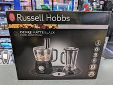 Image of RUSSELL HOBBS DESIRE MATTE BLACK FOOD PROCESSOR