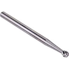 Image of Dormer P507 Ball Carbide Burr 3mm 2.5mm 3mm