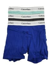 Image of Calvin Klein Men's Modern Cotton Stretch 3 Pack Boxer Brief - NB2381