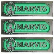 Image of Marvis Classic Strong Mint Luxury Toothpaste 85ml x 3 (Triple Pack)