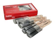 Image of 10 x Prodec Premier Trade Paint Brush Set Synthetic Brushes DIY Set