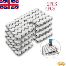 Image of Pad 4 Pack Replacement Shark Steam S6001UK S6003UK S3973 Klik n Flip Pocket Mop