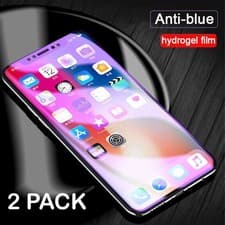 Image of 2 x Anti-Blue Light Hydrogel Screen Protector For HTC Wildfire E