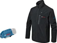 Image of Bosch GHJ 12 18V Battery Heated Jacket - Black Size L