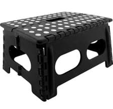 Image of Plastic Wide Step Stool Multi Purpose Folding Foldable Easy Storage upto 150kg