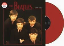 Image of RARE BEATLES '1958-1962' VINYL RED VINYL RECORD ALBUM  180 GRAM,  STILL SEALED