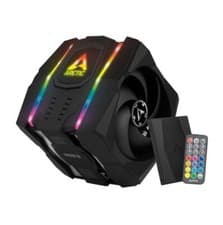 Image of Arctic Freezer 50 Dual Tower ARGB Intel CPU Cooler and A-RGB Fan Controller