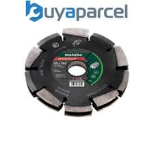 Image of Metabo 628298000 2 Row Professional UP Universal Wall Chaser Blade 125 x 18 x 22