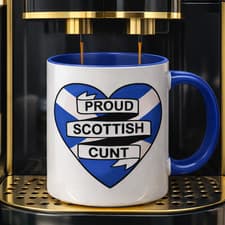 Image of Scottish Swear Mug Rude Gift Patriotic Scotland Birthday Coworker Friend Sister