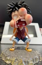 Image of Anime One Piece Monkey D.Luffy Figurine Swollen Face