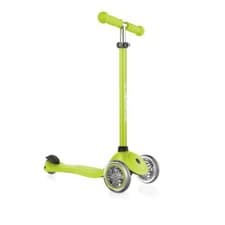 Image of GLOBBER PRIMO 3 WHEELED SCOOTER - LIME GREEN - NEW & BOXED