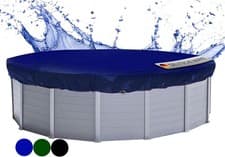 Image of QUICK STAR Winter Swimming Pool Cover Round 200g/m² for Poolsize 420-460 cm