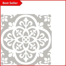 Image of Elegant Grey Peel & Stick Tiles - Waterproof 12x12 Vinyl for Home Makeover
