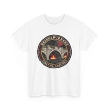 Image of Bridgeburners Emblem Patch – First In Last Out – Malazan Fantasy Military Badge
