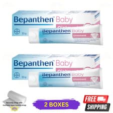 Image of 2 X Bepanthen Ointment 100g Dual Action for Nappy Rash and Skin Recovery