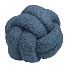 Image of Furn Boucle Knot Fleece 3D Filled Cushion Decorative Sofa Pillow Soft UK