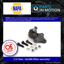 Image of Ball Joint fits CITROEN BERLINGO Lower 96 to 11 Suspension NAPA 36405 364050 New