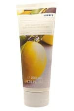 Image of Korres Body Smoothing Milk Hydrate+Soften 200ml Basil Lemon