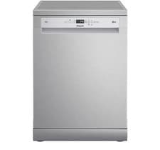 Image of HOTPOINT H7F HP43 X UK Full-size Dishwasher - Silver - REFURB-C