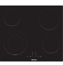 Image of Hisense E6422SC 59cm 4 Burners Ceramic Hob Touch Control Black