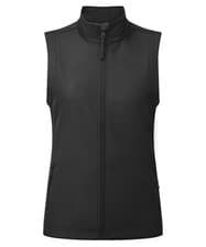 Image of Womens Soft Shell Gilet Fleece Lined Bodywarmer Water Resistant Waistcoat Vest