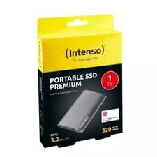 Image of Intenso Portable 1tb SSD Premium 3.2 Gen 1 1.8" External Storage Upto 320 MB/s