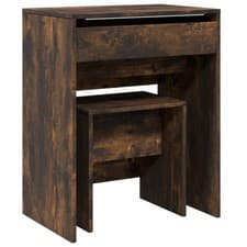 Image of Dressing Table and Stool Bedroom Cosmetic Table Vanity Makeup Table vidaXL