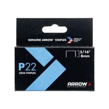 Image of Arrow A225 P22 Staples 8mm ( 5/16in) Box 5050