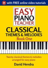 Image of Easy Piano Teacher Classical Themes & Melodies - Book One: Twenty Classical Them