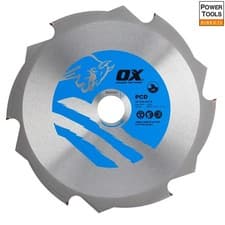 Image of Ox Tools OX-PCD-235/30 Ox Fibre Cement Cutting Blade - 6 Teeth - 235/30Mm EA