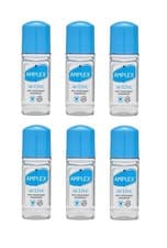 Image of 6 x Amplex Active Anti-Perspirant Deodorant Roll-On 50ml