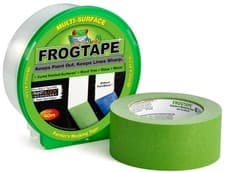 Image of Frog Tape Green Multi Surface Painters Masking Tape 48mm x 41.1m. Indoor painti