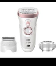Image of Braun Silk-épil 9 Epilator White / Pink