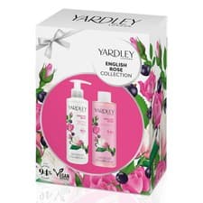 Image of Yardley London English Rose Collection Body Wash & Body Lotion Gift Set