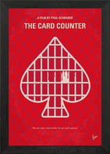 Image of The Card Counter Movie Poster Framed Wall Art Poster Canvas Print Picture