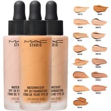Image of MAC Studio Waterweight SPF 30/PA++ Long Lasting Foundation 30ml *CHOOSE SHADE*