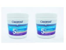 Image of Clearasil multi action 5 in 1 Action Cleansing Pads, 65 Pads each x 2 =130 pads