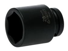 Image of Teng Impact Socket Hexagon 6-Point 1/2in Drive 28mm
